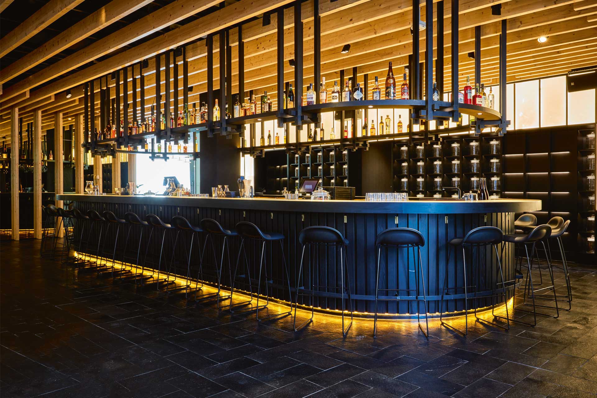 Izakaya Munich is known for its stylish standalone bar area