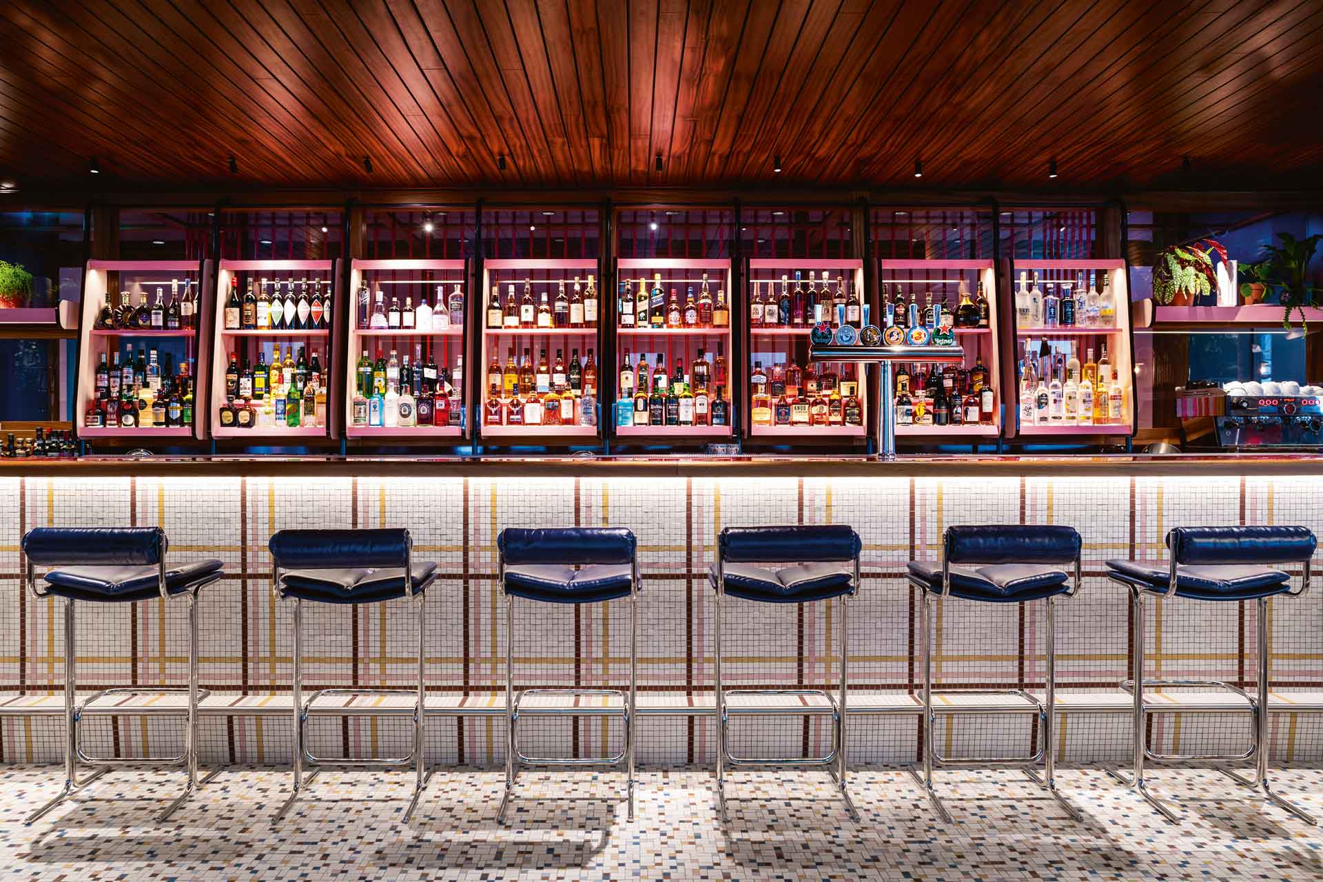 The Double Standard bar inside The Standard in King's Cross