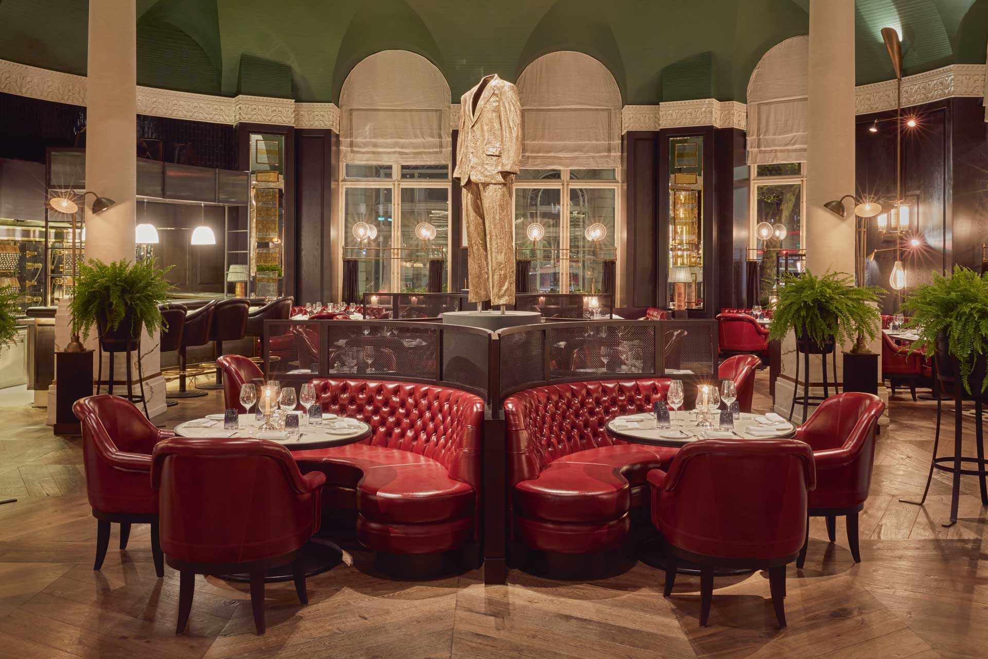 Kerridge's Bar & Grill restaurant in London's Corinthia Hotel