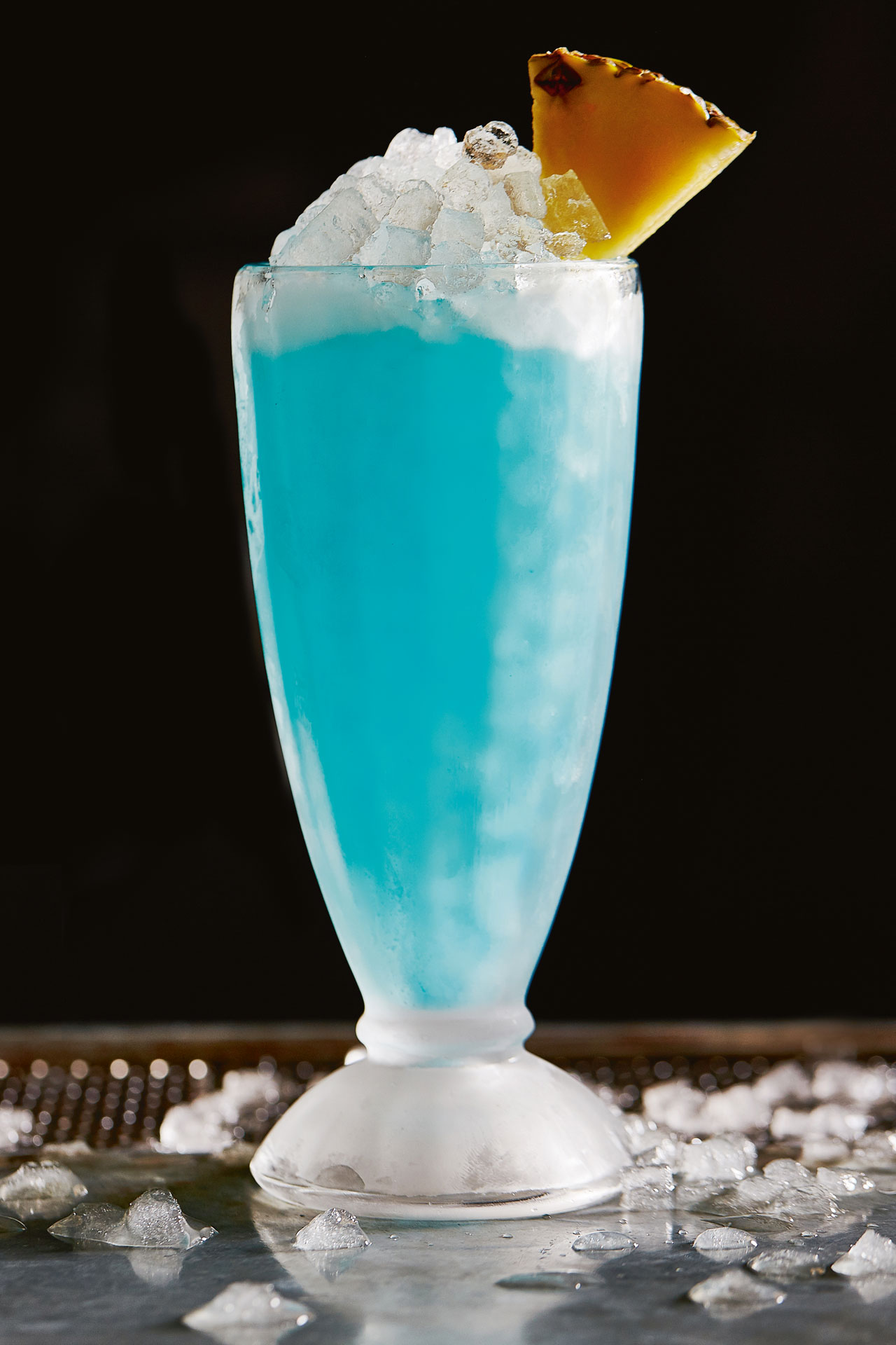 The Blue Hawaii cocktail is one of Jeffrey Morgenthaler's signature serves