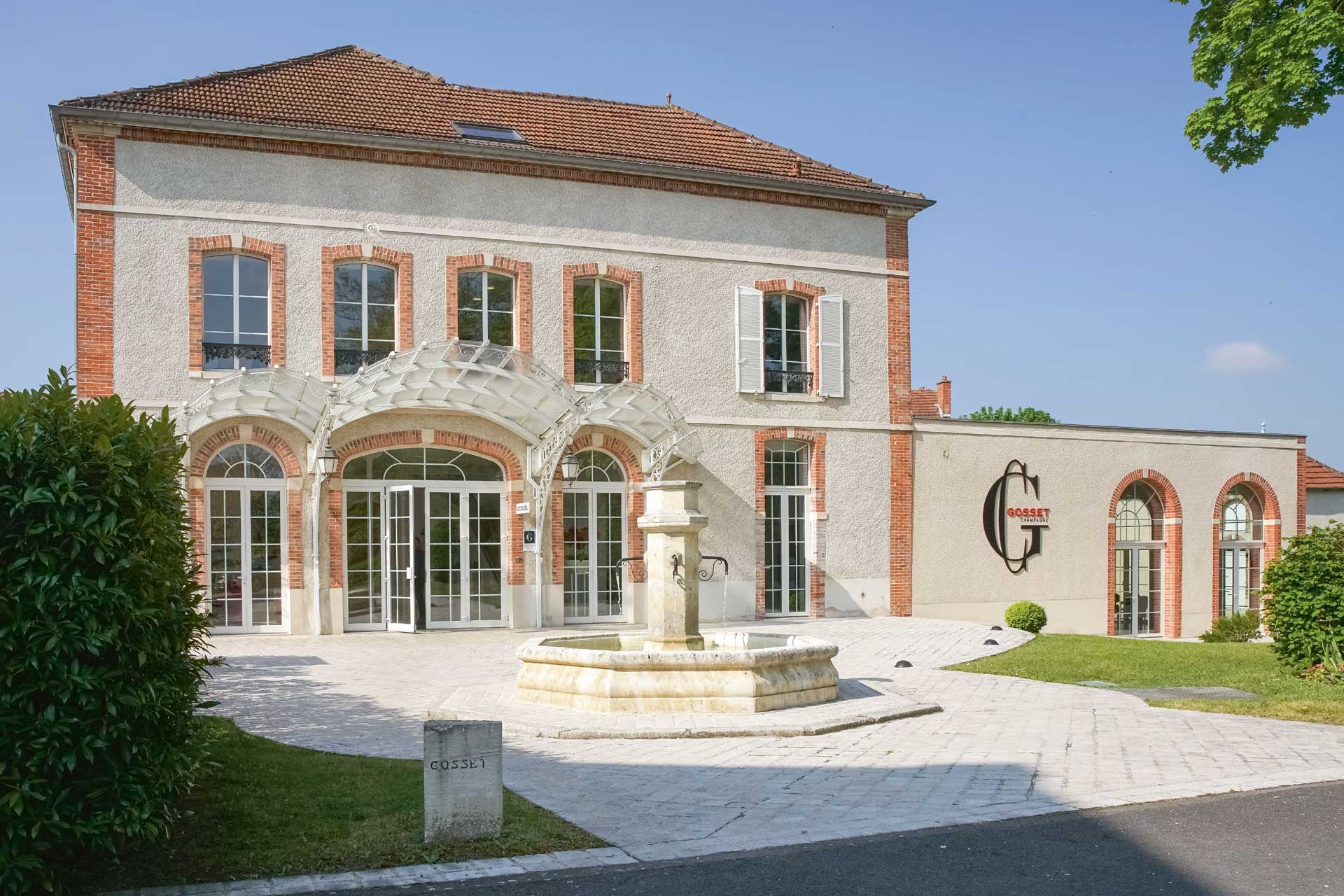 The home of champagne house Gosset