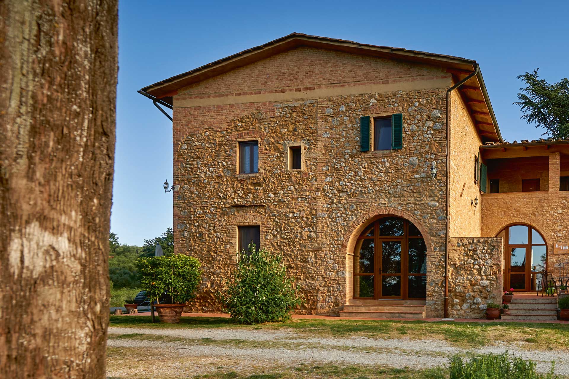 Vegan resort I Pini has 11 guestrooms and a restaurant