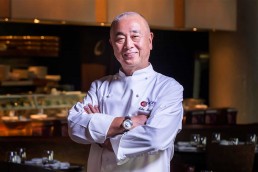 Japanese chef Nobu Matsuhisa at Four Seasons Hotel Doha