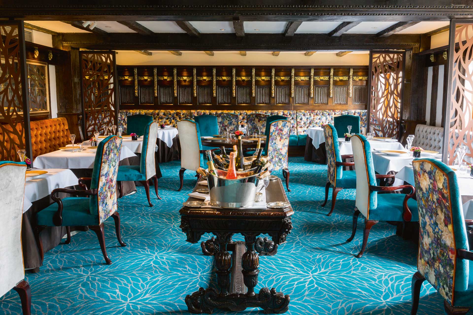 The Latymer is Pennyhill Park's fine-dining restaurant