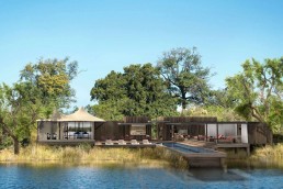 Wilderness Safaris' DumaTau camp in Botswana, Africa