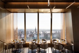 Peak restaurant in New York City, USA