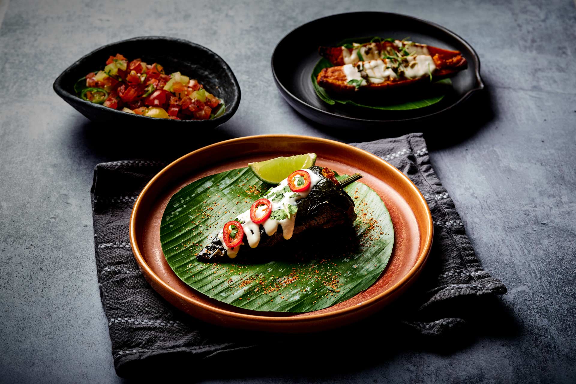 A dish from Hakkasan Group's virtual restaurant, Casa Calavera