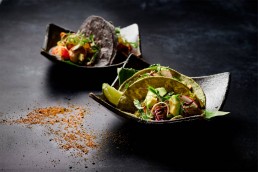 A dish from Hakkasan Group's virtual restaurant, Casa Calavera