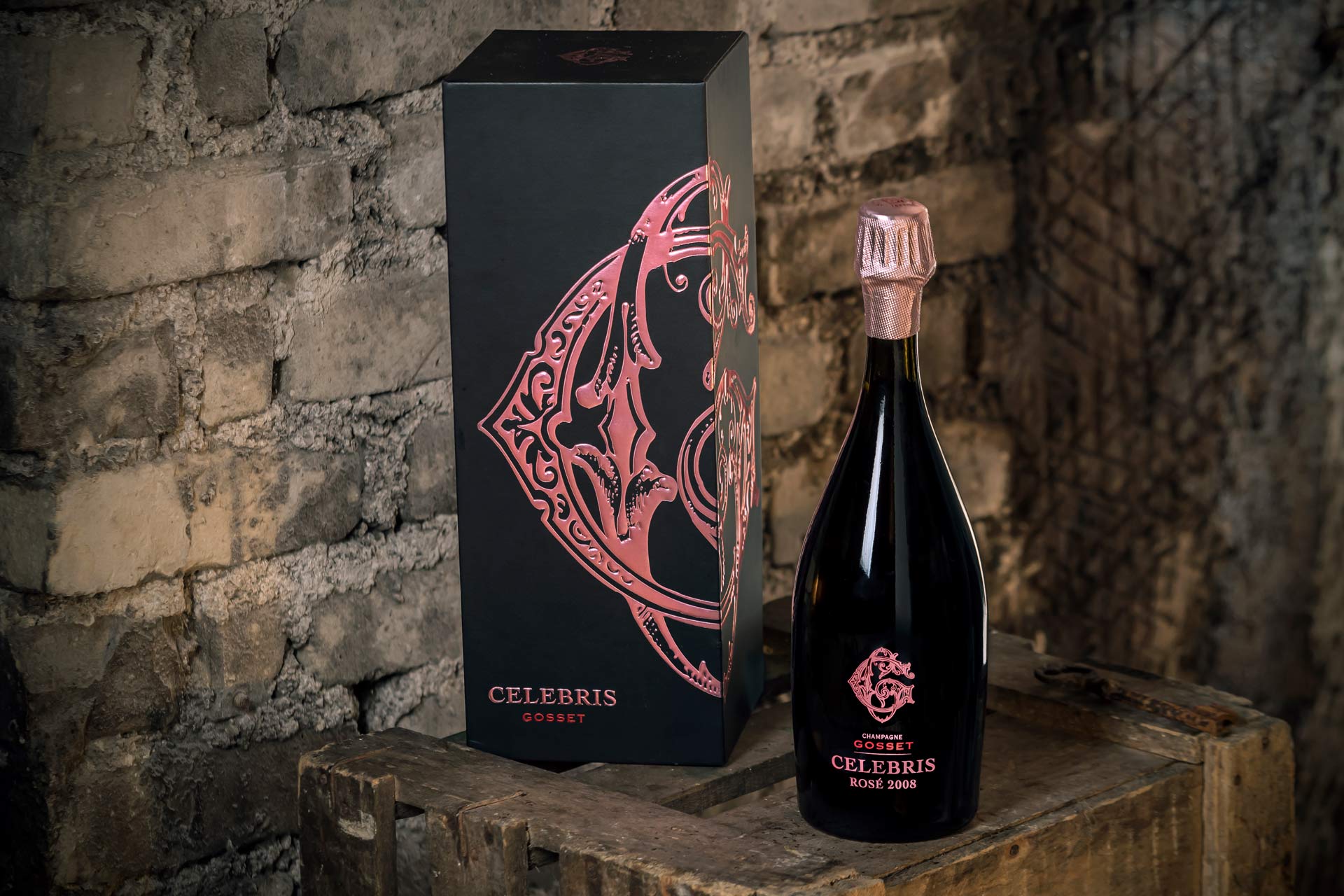 GOSSET CELEBRIS ROSE 2008 シャンパーニュ Champagne Gosset launches Celebris Rose 2008 - Supper Magazine