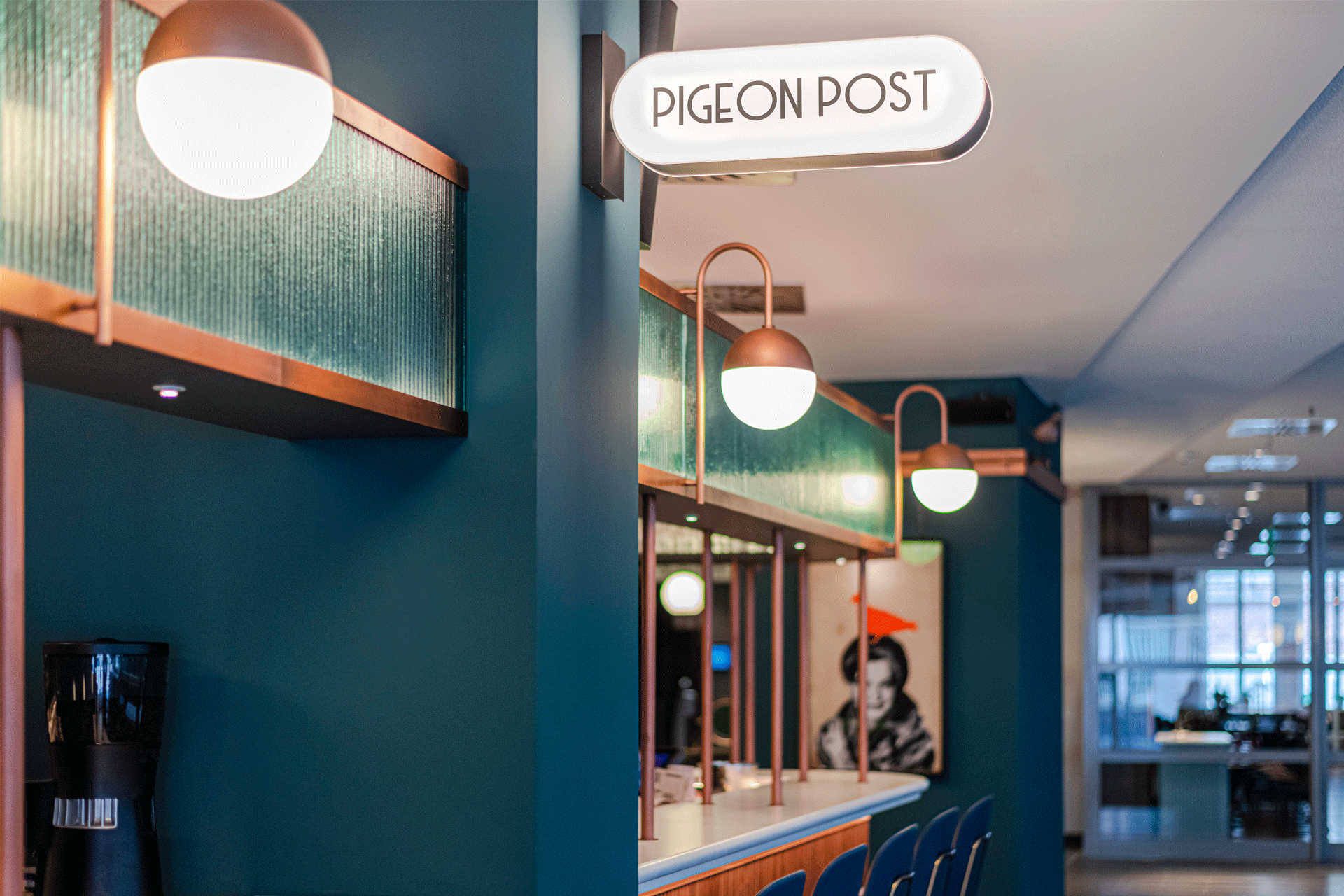 The Pigeon Post Bar and Eatery at The Hilton, Cologne