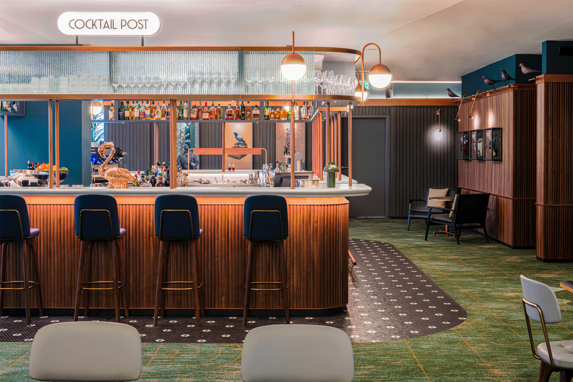 The Pigeon Post Bar and Eatery at The Hilton, Cologne