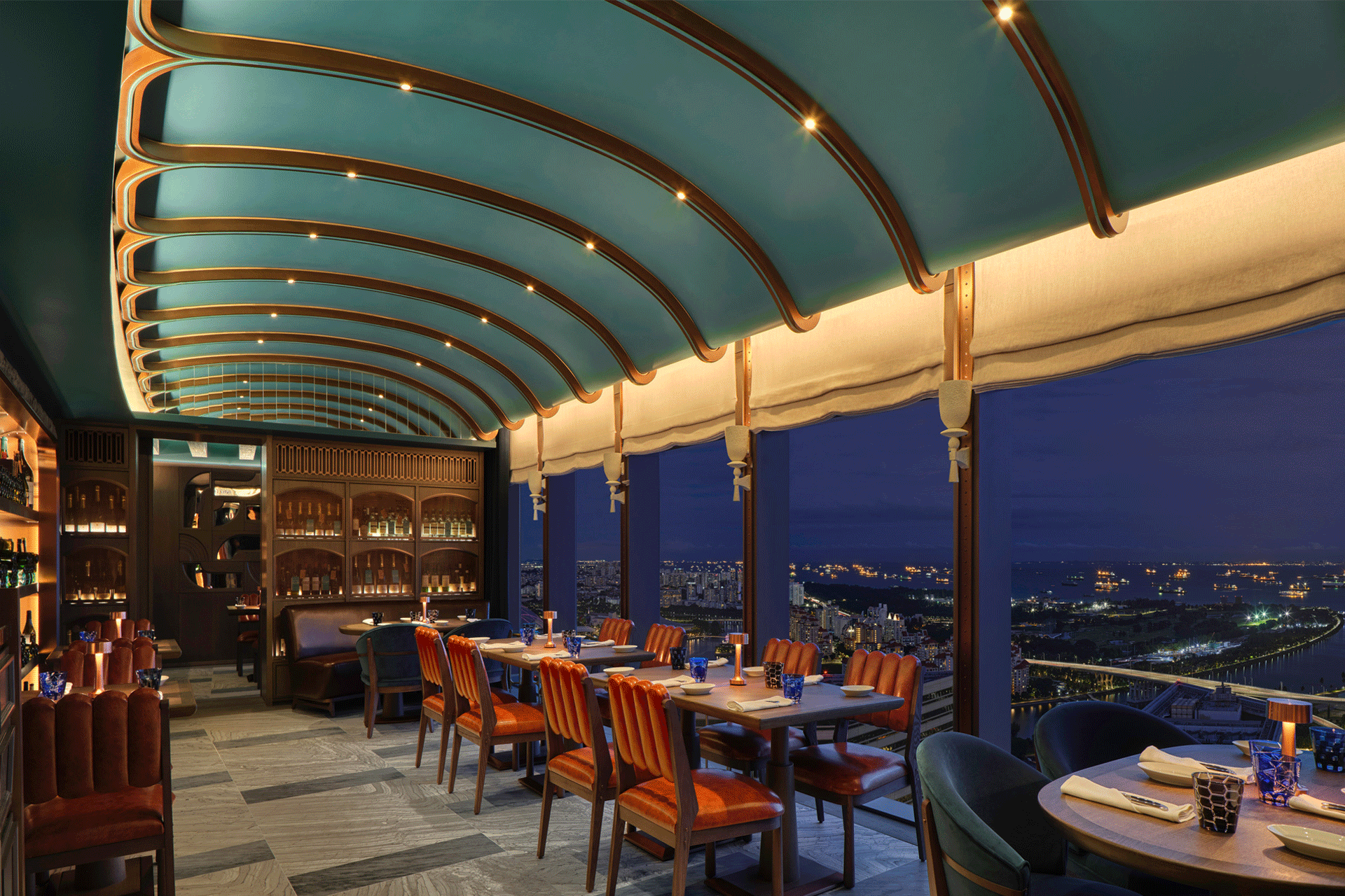 ANDRÉ FU STUDIO’S NEW SKY-HIGH CELLAR AT ANDAZ SINGAPORE