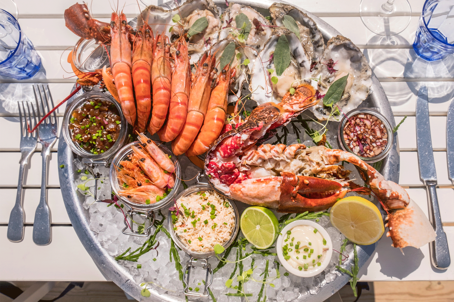 Fruits de Mer Platter, The Hut