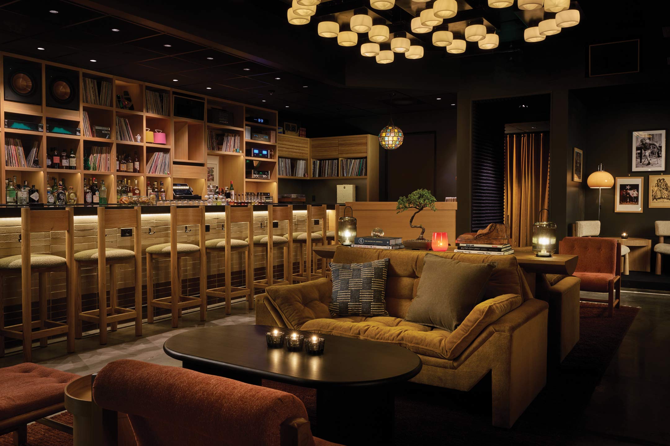 Bunkhouse launches vinyl bar concept in Texas Supper Magazine