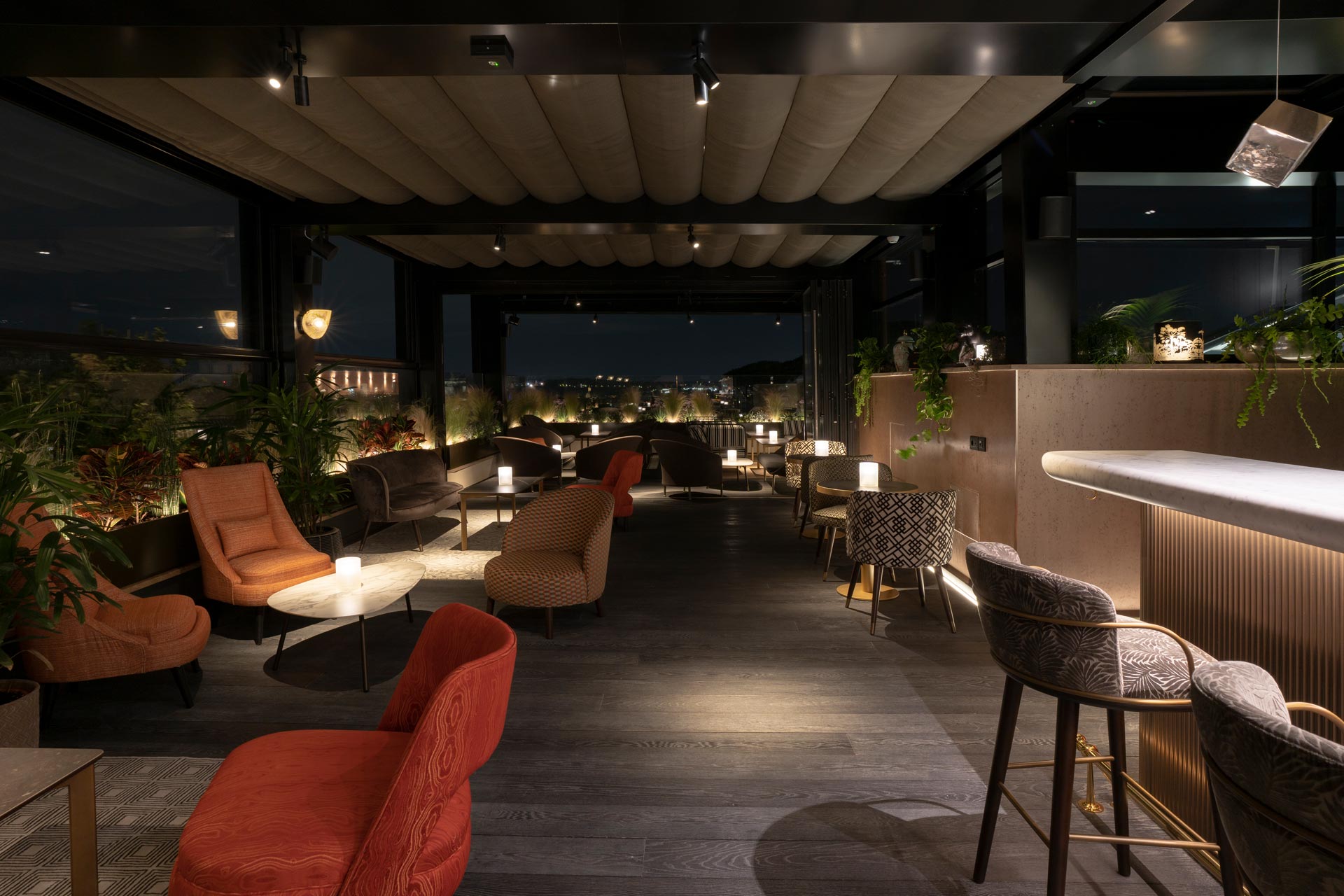 Charlie's Rooftop Bar InterContinental Rome