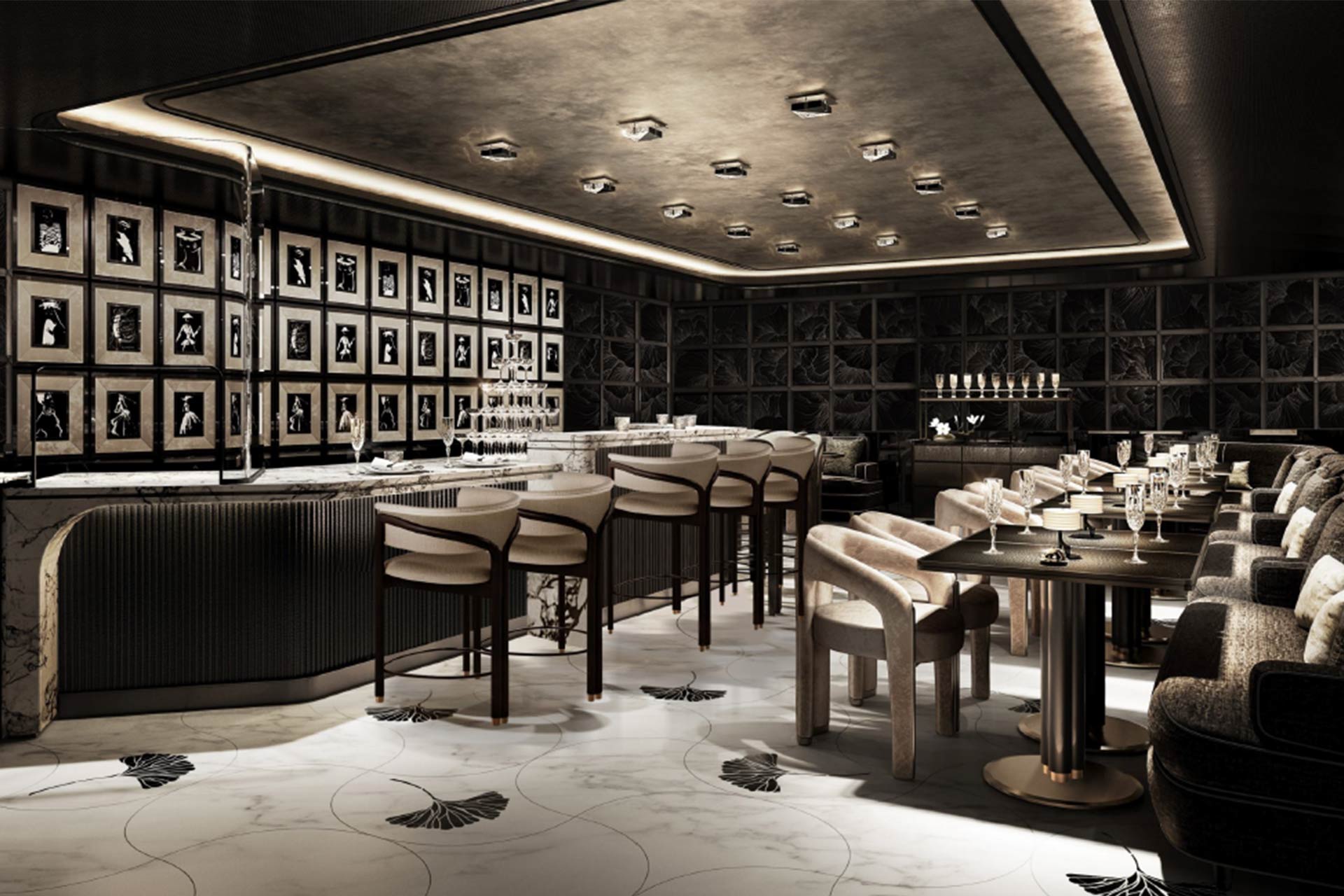 Blanc De Noirs Mandarin Oriental The Landmark, Hong Kong