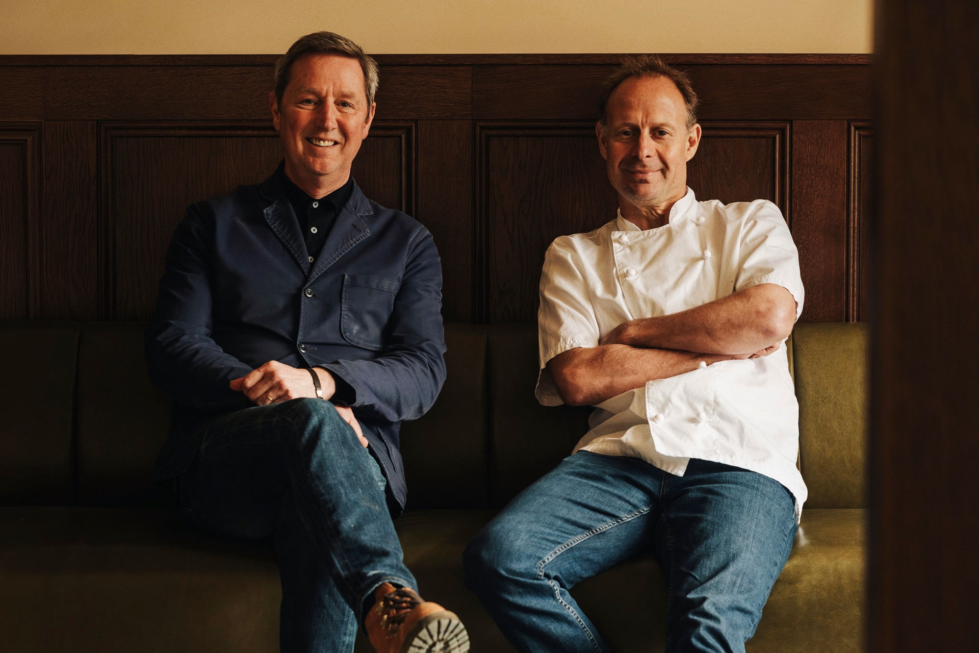 Dom Chapman and Nigel Sutcliffe launch restaurant and pub with rooms